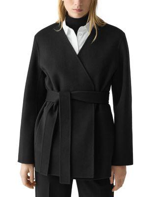 Wool & Cashmere Wrap Jacket by THEORY