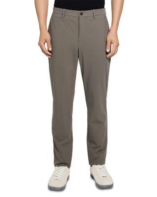 Zaine Slim Straight Stretch Pants in Precision Ponte by THEORY