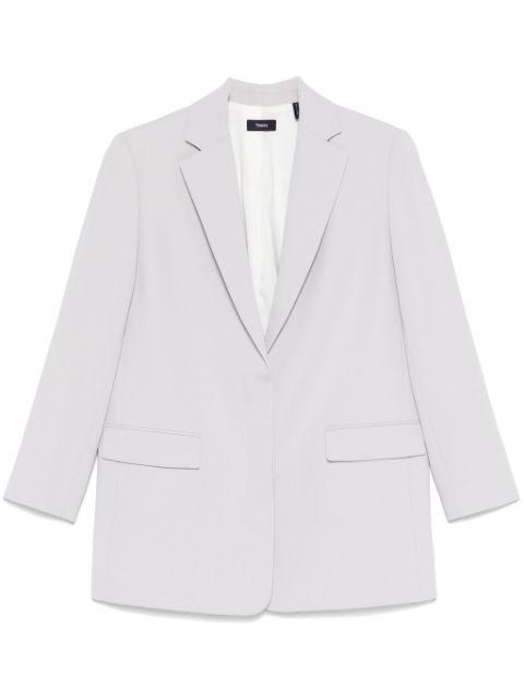 crepe blazer by THEORY