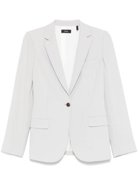 crepe blazer by THEORY