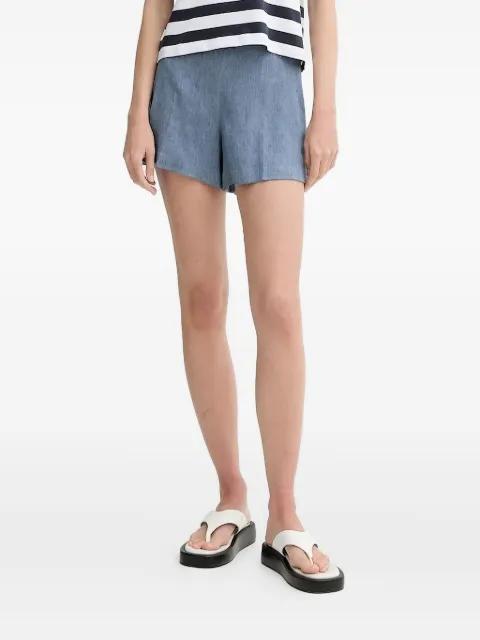 denim shorts by THEORY