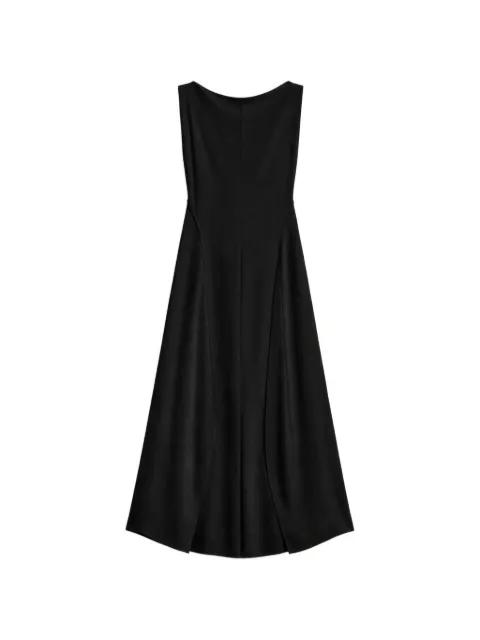 draped midi dress by THEORY