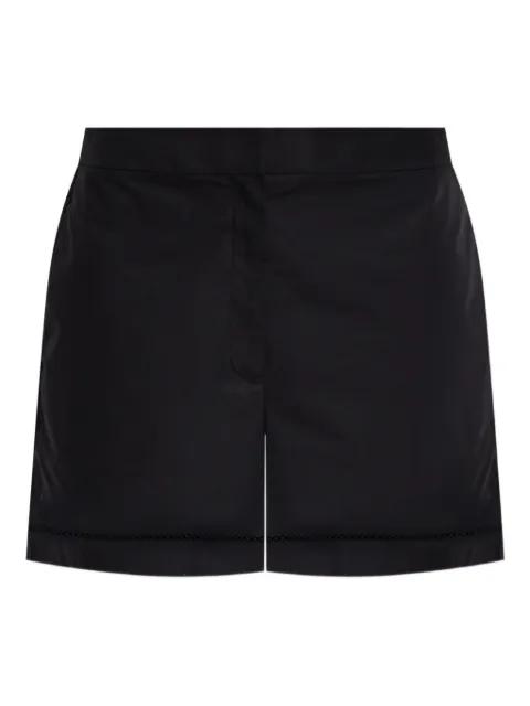 eyelet-detail poplin shorts by THEORY
