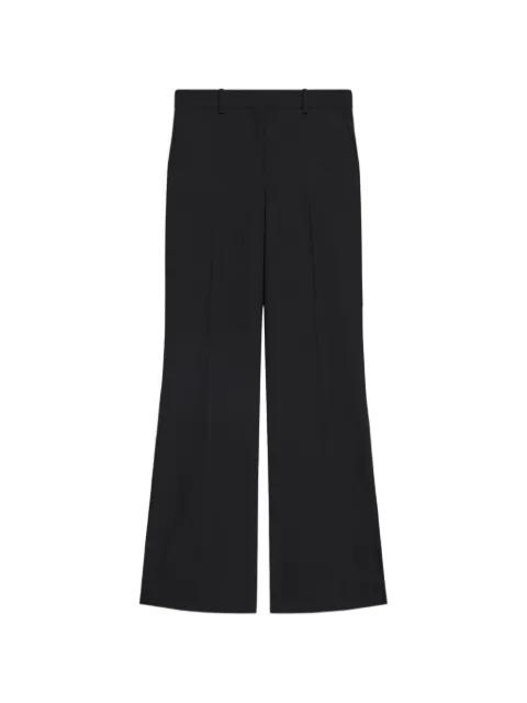 fluid flare trousers by THEORY