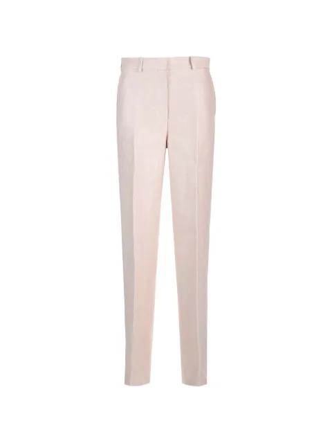 linen-twill trousers by THEORY