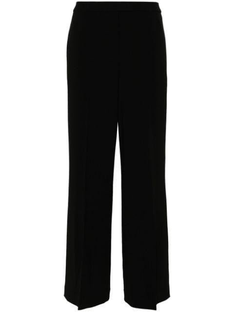 mid-rise wide-leg trousers by THEORY
