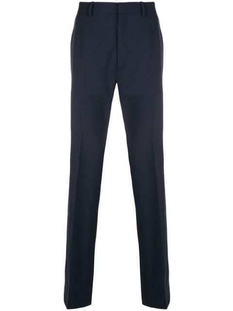 plain tailored trousers by THEORY