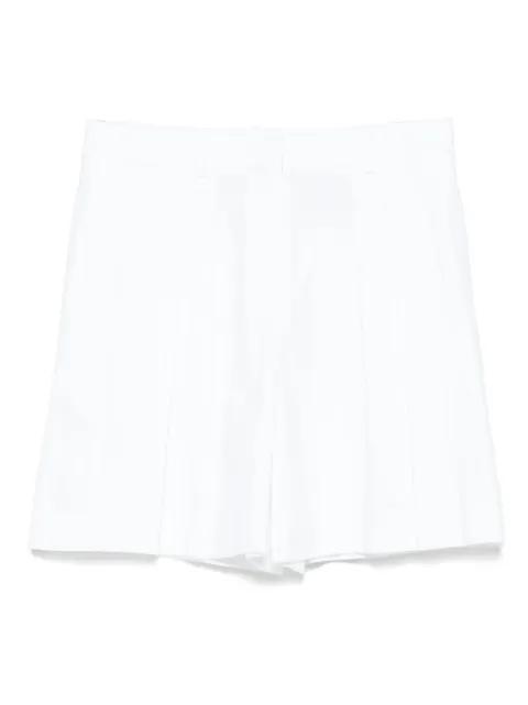pleat-detailed shorts by THEORY