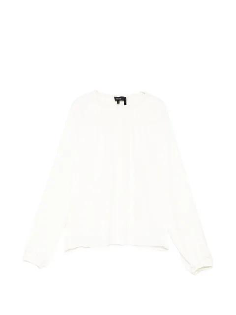 pleated long-sleeveshirt by THEORY