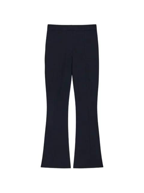 seamed kick trousers by THEORY