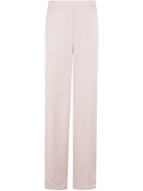 silk trousers by THEORY