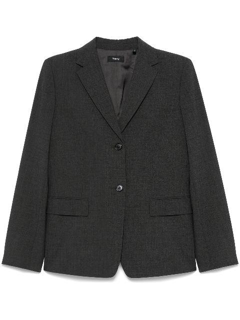 single-breasted blazer by THEORY