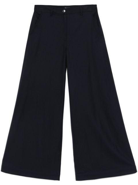 wide-leg trousers by THEORY