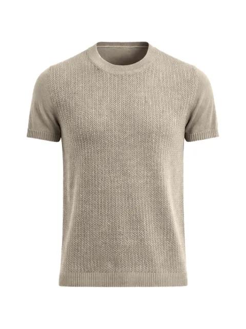 knitted T-shirt by THIBAULT VAN DER STRAETE