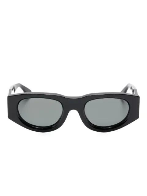 Dopamy geometric-frame sunglasses by THIERRY LASRY