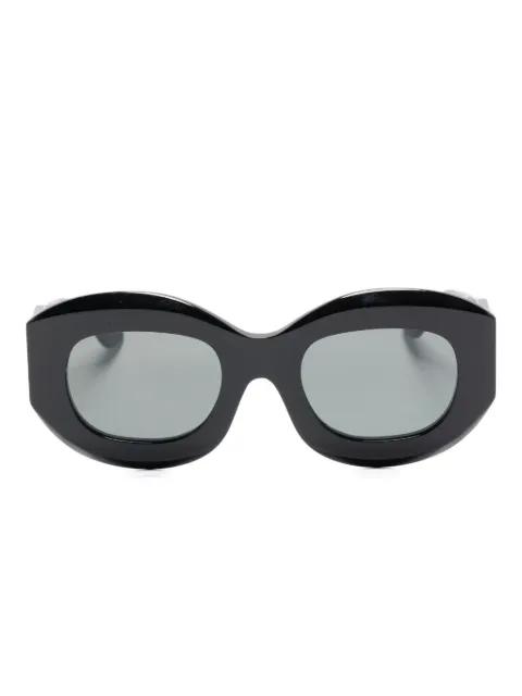 Trophy oval-frame sunglasses by THIERRY LASRY