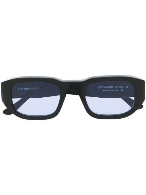 Victimy rectangle-frame sunglasses by THIERRY LASRY