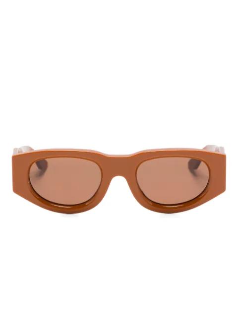 geometric-frame sunglasses by THIERRY LASRY
