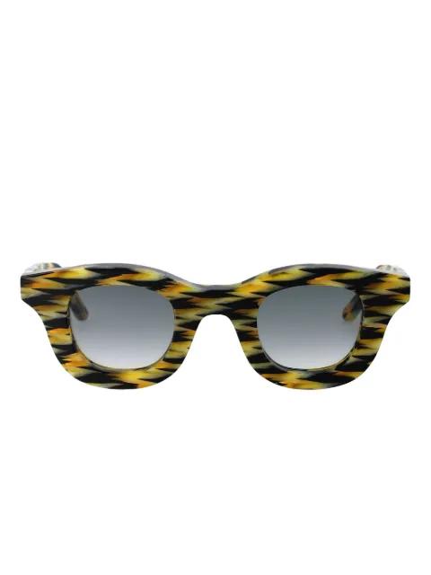 geometric-frame sunglasses by THIERRY LASRY