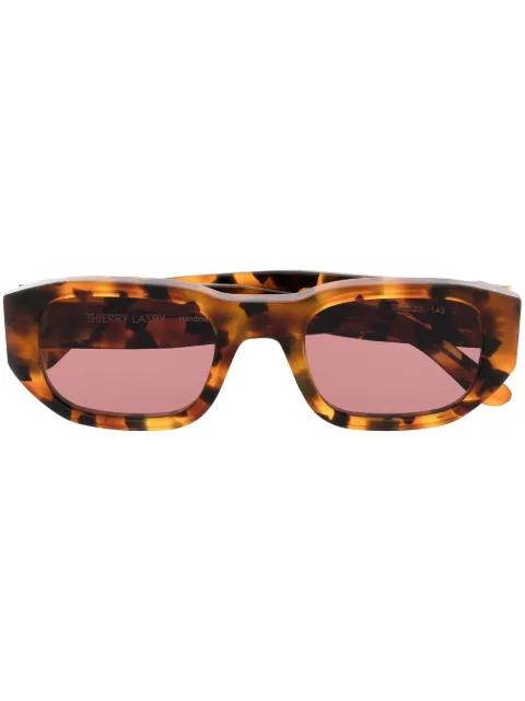 square-frame tinted sunglasses by THIERRY LASRY