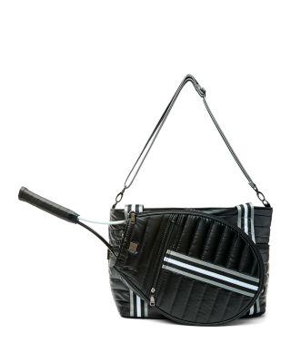 Love Royln Large Quilted Nylon Tennis Bag by THINK ROYLN