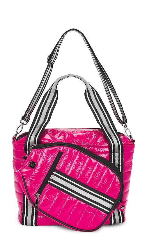 Think Royln Ace Of The Court Pickleball Bag in Fuchsia by THINK ROYLN