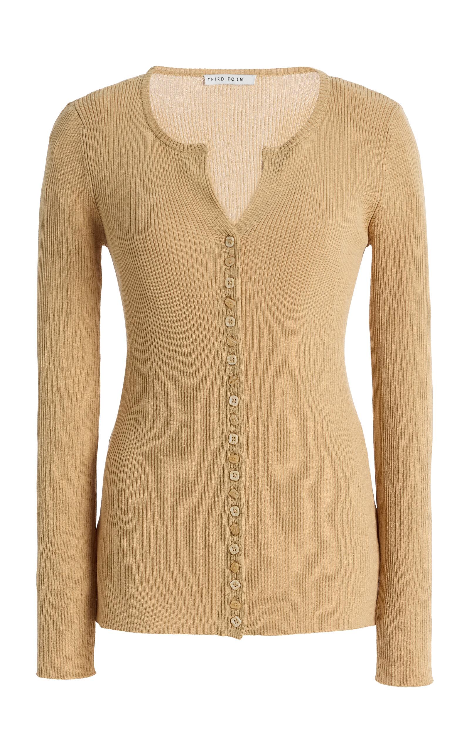Third Form Exclusive Moonlit Ribbed Knit Cardigan - Moda Operandi by THIRD FORM