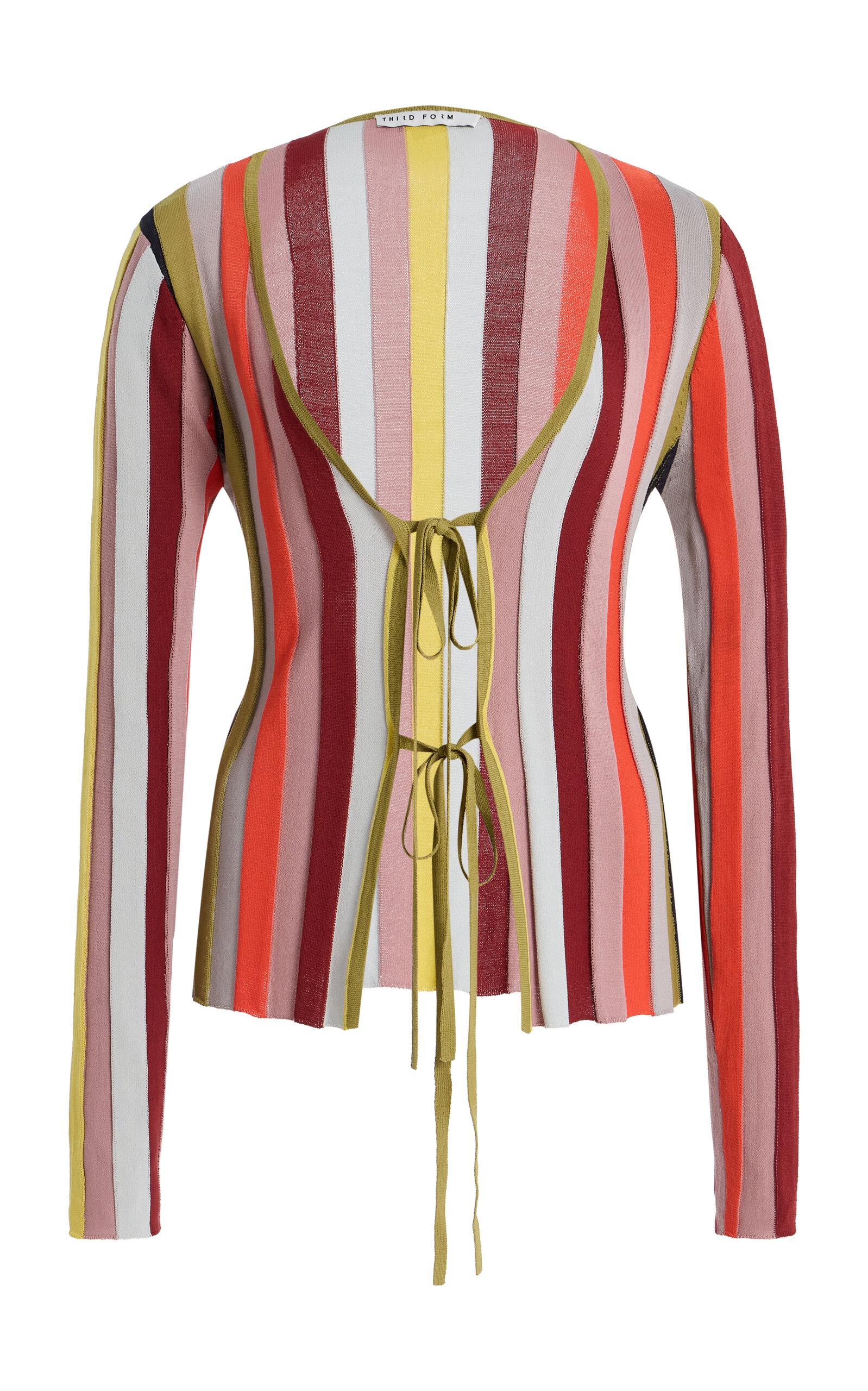 Third Form Exclusive Rythym Striped Knit Top - Moda Operandi by THIRD FORM