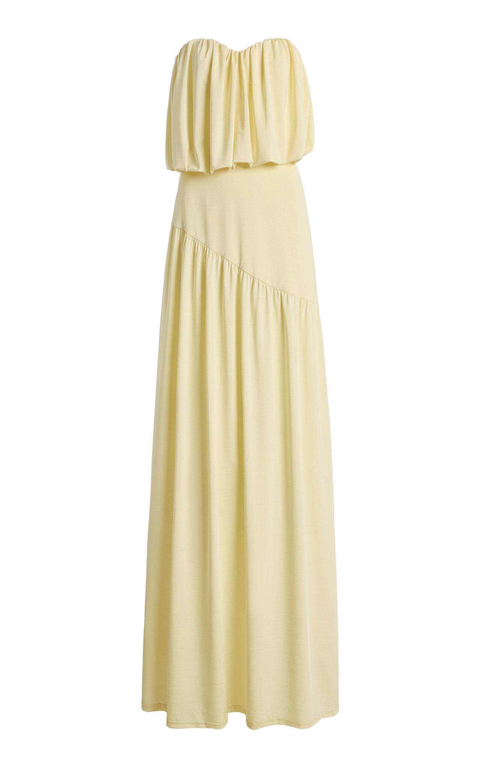 Third Form Exclusive Seraphic Strapless Jersey Maxi Dress - Moda Operandi by THIRD FORM