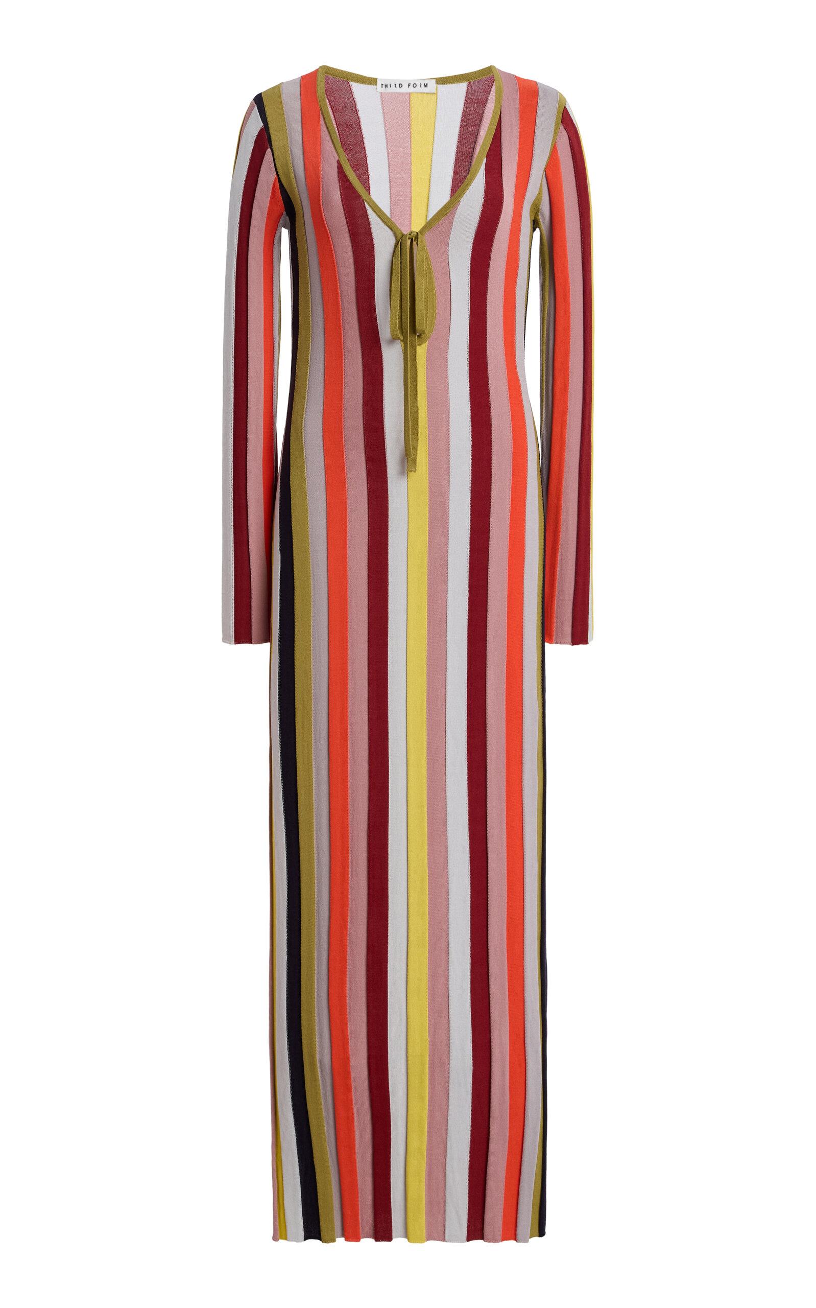 Third Form Rhythm Striped Knit Maxi Dress - Moda Operandi by THIRD FORM