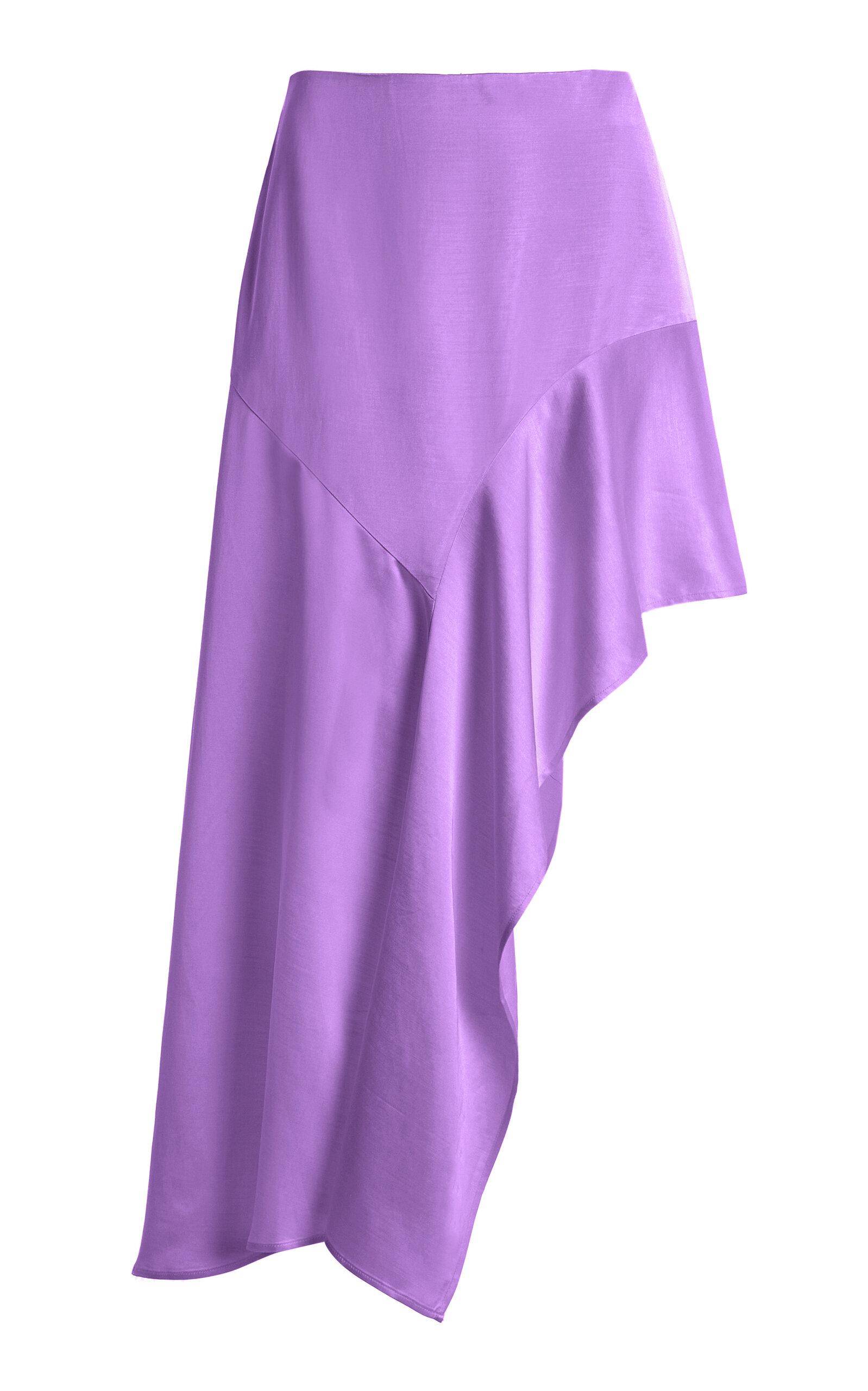 Third Form Threshold Flow Satin Midi Skirt - Moda Operandi by THIRD FORM