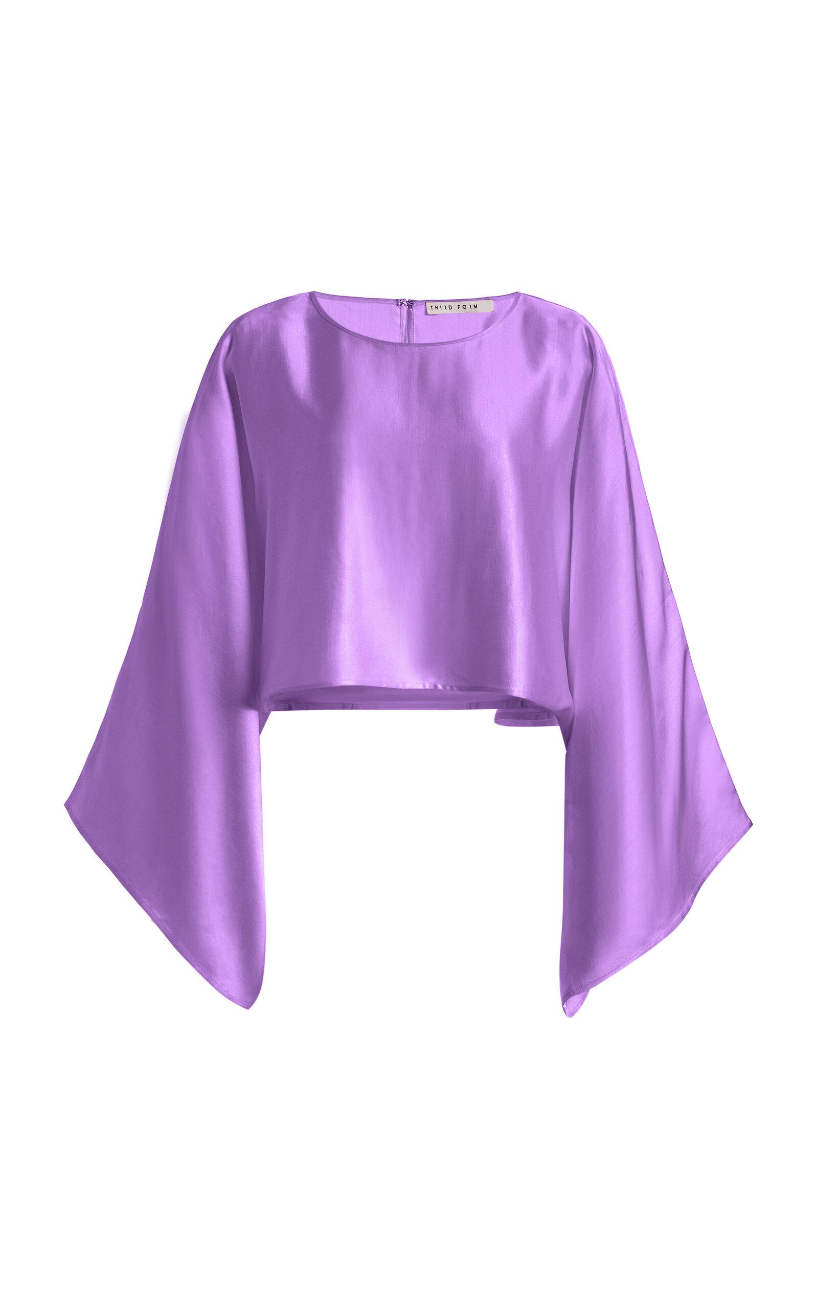 Third Form Threshold Satin Top - Moda Operandi by THIRD FORM