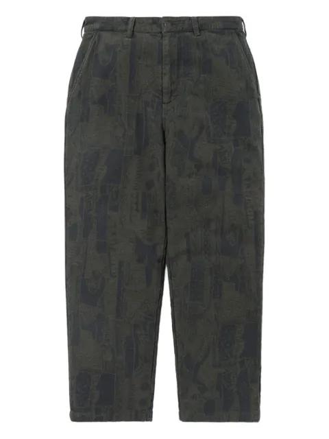 Crazy abstract-print trousers by THISISNEVERTHAT