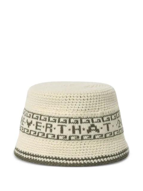 crochet bucket hat by THISISNEVERTHAT