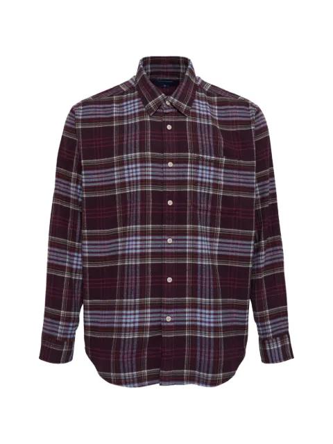 flannel check shirt by THISISNEVERTHAT
