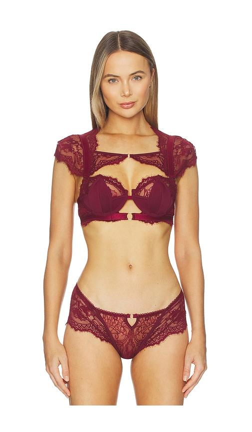 Thistle and Spire Daphne Bra in Burgundy by THISTLE&SPIRE