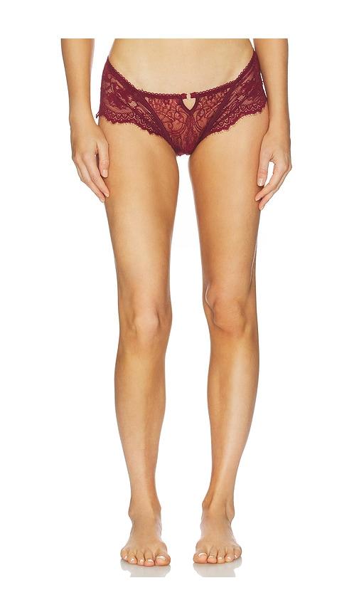 Thistle and Spire Daphne Shorties in Burgundy by THISTLE&SPIRE