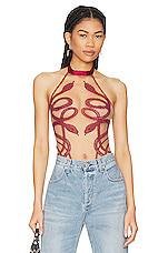 Thistle and Spire Medusa Bodysuit in Black by THISTLE&SPIRE