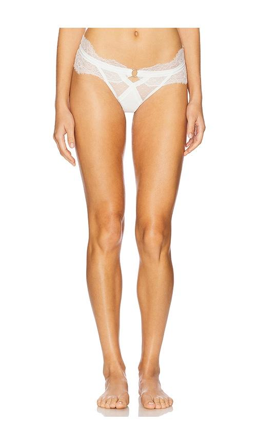 Thistle and Spire Minna Thong in Ivory by THISTLE&SPIRE