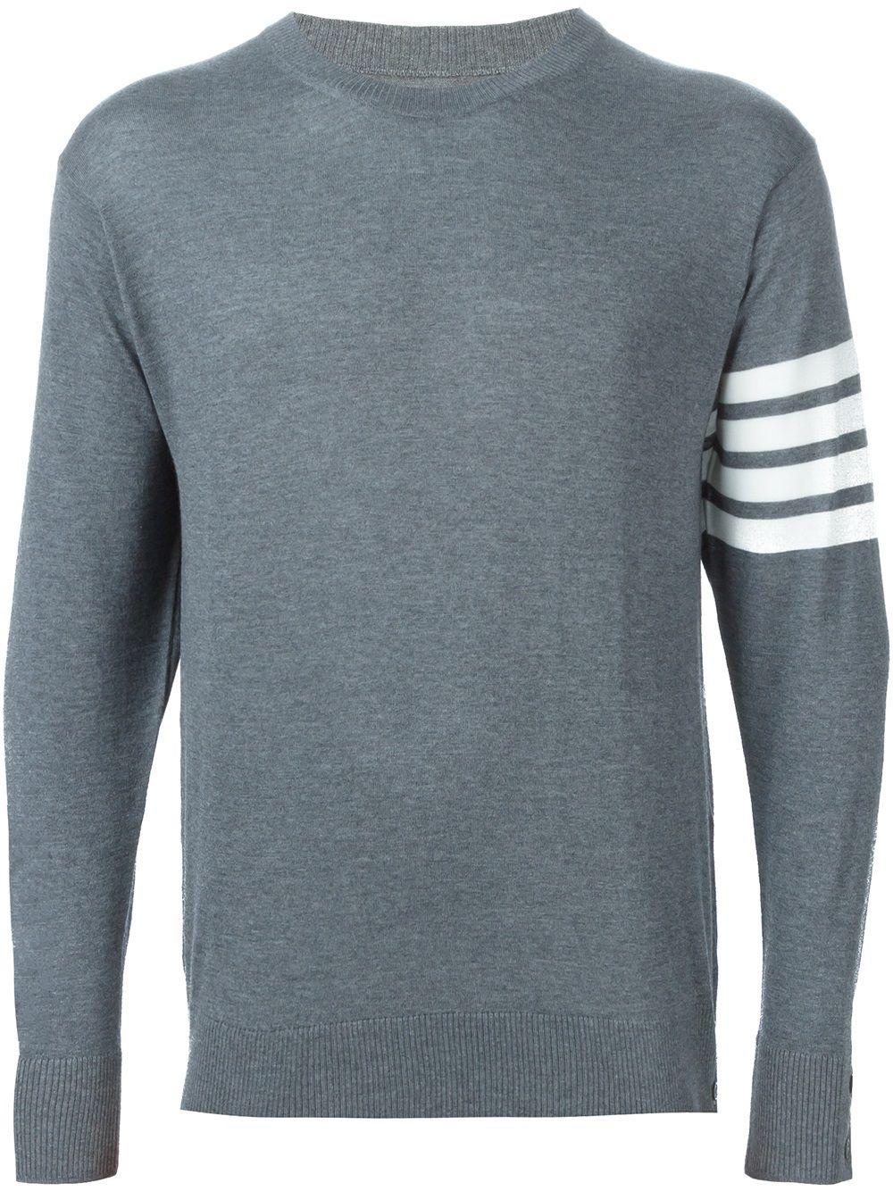 4-Bar Merino Pullover by THOM BROWNE