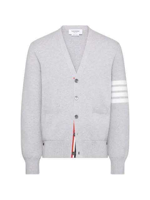4-Bar Milano stitch cardigan by THOM BROWNE