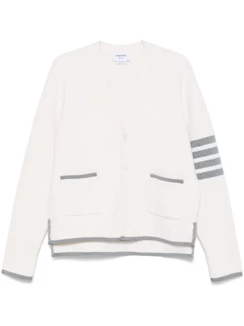 4 Bar Stripe cardigan by THOM BROWNE
