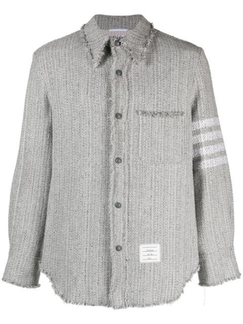 4-Bar Stripe shirt by THOM BROWNE