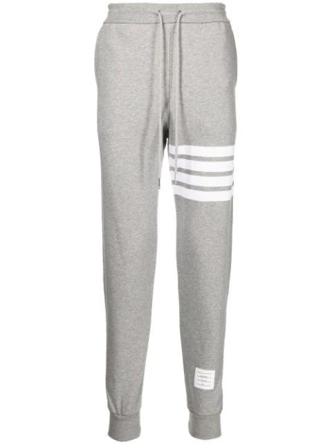4-Bar Stripe track pants by THOM BROWNE