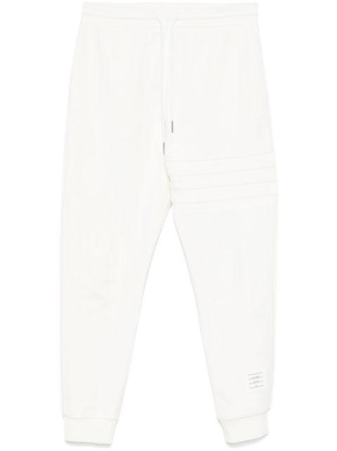 4 Bar Stripe track pants by THOM BROWNE