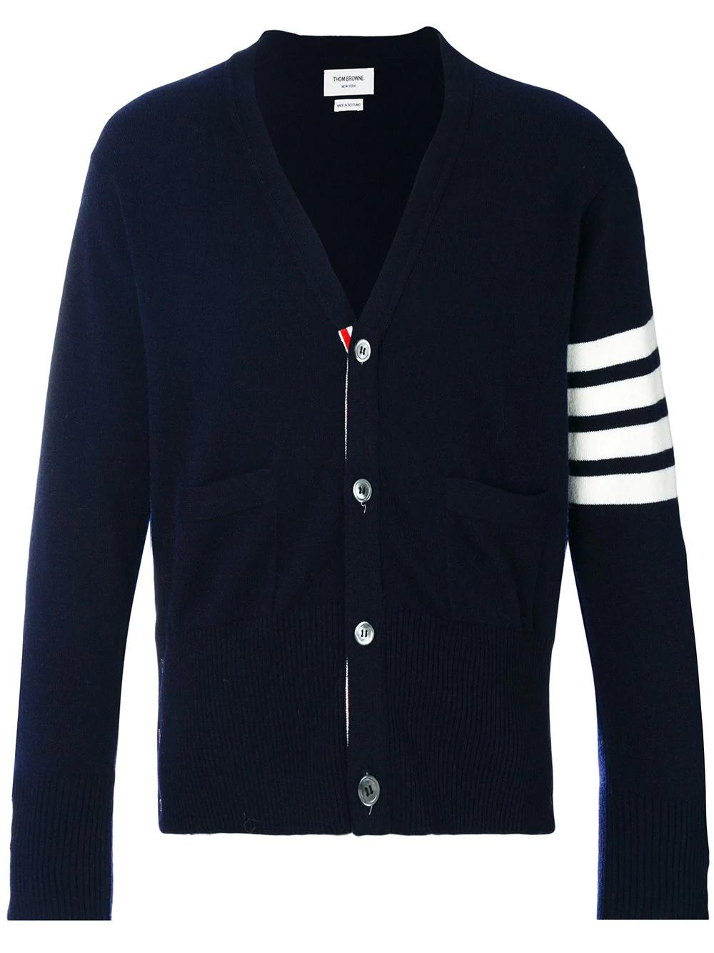 4-Bar cashmere cardigan by THOM BROWNE