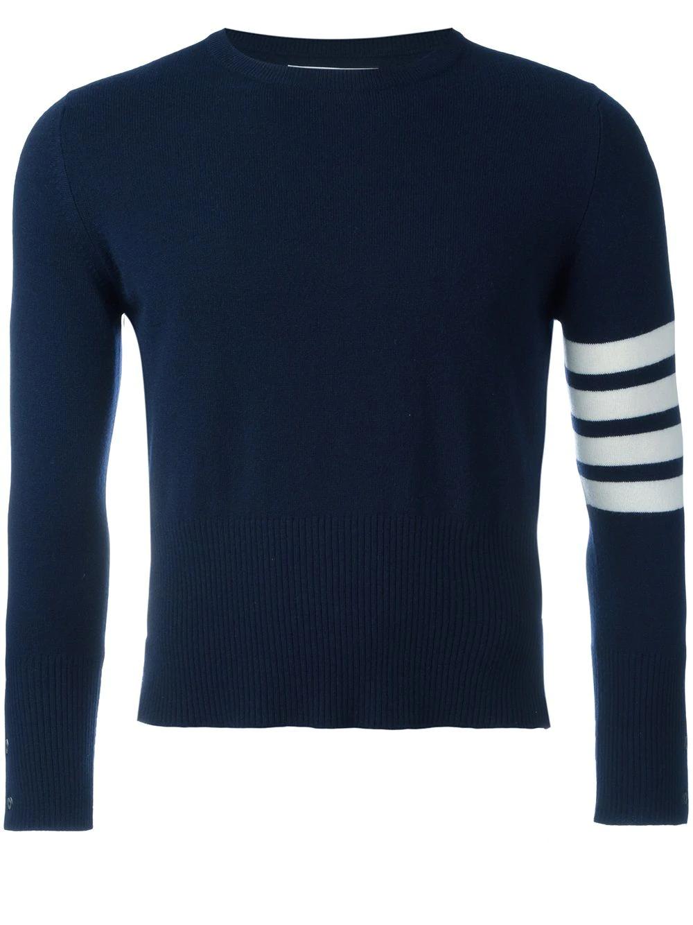 4-Bar cashmere jumper by THOM BROWNE