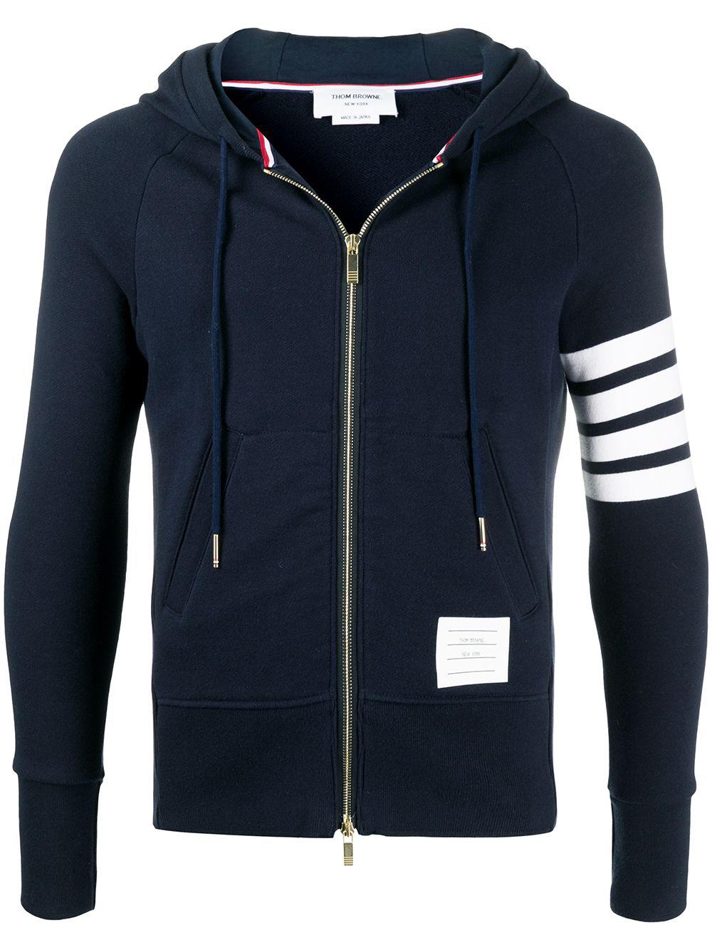 4-Bar hoodie by THOM BROWNE