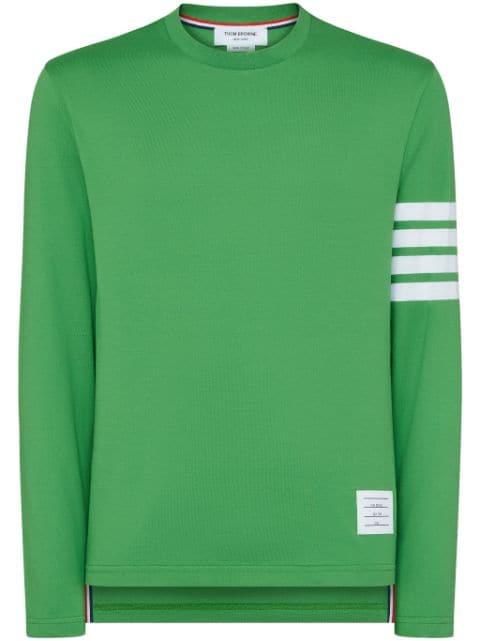 4-Bar long-sleeve T-shirt by THOM BROWNE