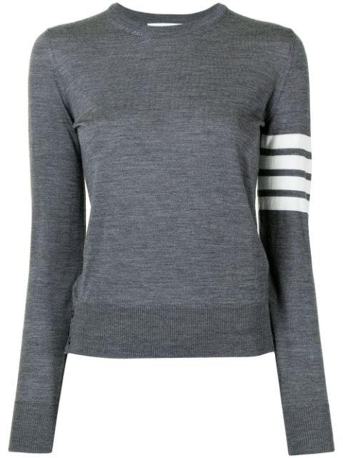 4-Bar merino jumper by THOM BROWNE